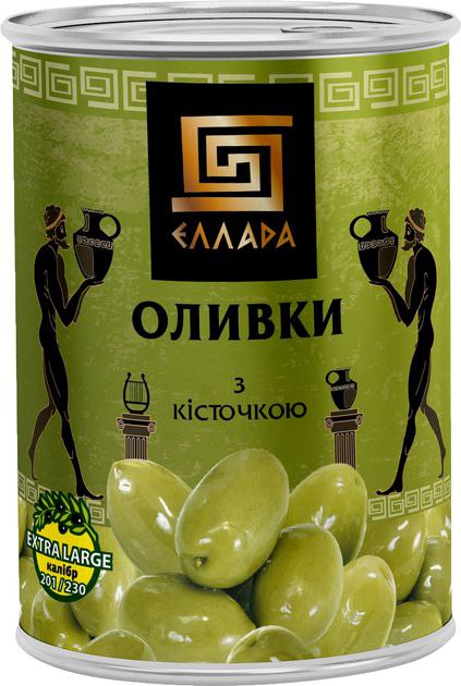 Оливки Ellada з/к 420г